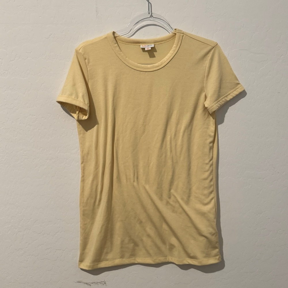 LuLaRoe Butter Yellow Liv Size XS